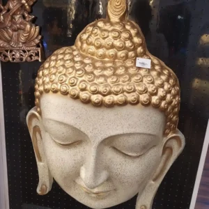 3 feet buddha face wall hanging decor art