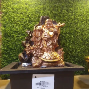 Laughing Buddha LED indoor water fountain decor