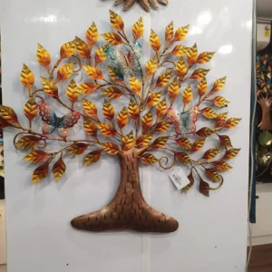 Butterfly Tree Wall Art golden tree decor