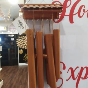 Wooden wind chimes bamboo hanging for garden